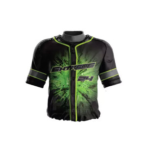 Fabricant d'usine, ensembles d'uniformes de baseball personnalisés, respirants, 100% polyester, haute qualité, dernier design - Product Image 4