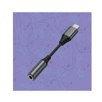 Câble adaptateur audio AUX personnalisé OEM en aluminium tressé de 1 m, 8 broches mâle vers 3,5 mm mâle, pour autoradio, haut-parleur, casque, streaming musical