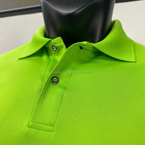 Camiseta atlética de manga corta para hombre, polo de algodón con Logo Oem personalizado, venta al por mayor - Product Image 2