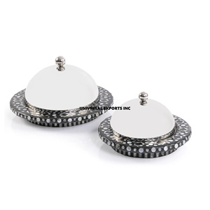 Metal Polished Stainless Steel <b>Chocolate</b> Bowl Premium Quality Handmade Luxury Eco-Friendly Multi-functional <b>Wedding</b> Decorative - Product Image 5