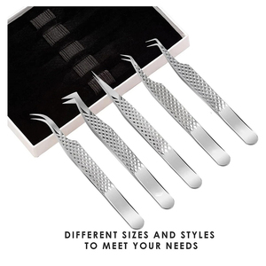 Pinzas para Pestañas de Acero Inoxidable de Punta Fina y Duraderas Beautify Eyes - Product Image 5