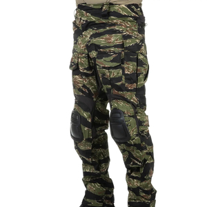 Pantalones Tácticos Vintage Personalizados para Hombre, de Poliéster/Algodón, de Peso Medio, Impermeables, Resistentes al Viento, Transpirables, con Bolsillos Tipo Cargo, Cintura Media - Product Image 1