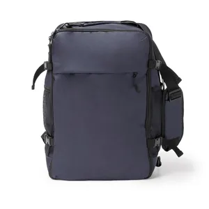 Zaino Sostenibile in RPET Colore Ematite, Elegante Gadget Promozionale - Product Image 4