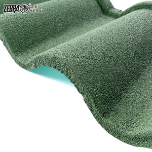 Tejas <span class=keywords><strong>de</strong></span> Acero con Recubrimiento <span class=keywords><strong>de</strong></span> Piedra Española Resistentes al Fuego, Tejas Metálicas Antideslizantes <span class=keywords><strong>para</strong></span> Techos, <span class=keywords><strong>para</strong></span> Edificios Estándar Europeos en Polonia - Product Image 4