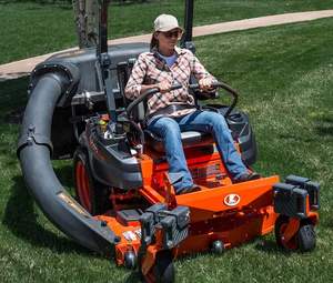 Tondeuses à gazon Kubota professionnelles de qualité, à essence et diesel, autoportées à braquage zéro et coupe-herbe, à vendre - Product Image 6