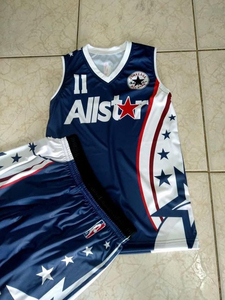 Camiseta de Baloncesto sin Mangas de Spandex/Poliéster con Estampado Luminoso Antibacteriano de Último Diseño Personalizada al por Mayor - Product Image 6