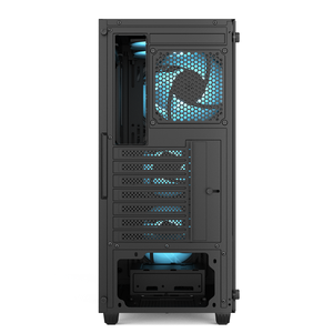 <span class=keywords><strong>PC</strong></span> de escritorio de aluminio negro Computadora para juegos Popular OEM Negro ATX MATX Estuche para computadora Estuche para juegos - Product Image 4