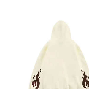 Sudadera con Capucha de Forro Polar Bordada Personalizada al por Mayor, 100% Algodón, Talla Grande, Transpirable, Resistente al Viento y Antiarrugas para Hombre - Product Image 6