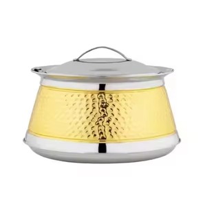 Casserole double tonne martelée en argent et or rose la plus exigeante avec couvercle Cadeaux de pendaison de crémaillère - Product Image 4