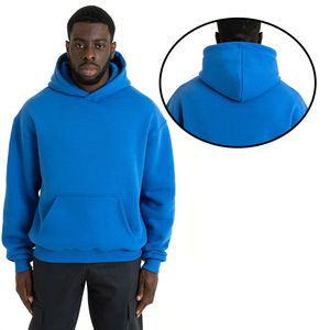 เสื้อฮู้ดดี้ลำลองผู้ชายคุณภาพพรีเมียม ราคาขายส่ง หลายสี เสื้อฮู้ดดี้เรียบง่ายสำหรับฤดูหนาว เสื้อผ้าผู้ชาย - Product Image 5