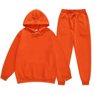 Chándales Hombres Sudaderas con capucha Vintage Pantalones de chándal de gran tamaño Venta al por mayor Chándales Logotipo personalizado - Product Image 5