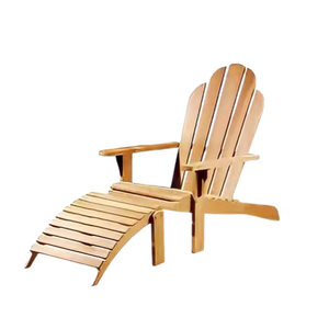 Chaises longues en bois de la plus haute qualité pour meubles de jardin extérieurs Chaise longue directe d'usine - Product Image 1