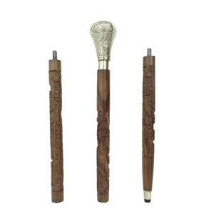 Bastón de madera, tallado bastón de madera a mano, bastón tallado a mano para hombre y mujer, bastón ligero para caminar - Product Image 1