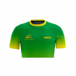 T-shirt de sport tricoté sur mesure pour hommes - Manches courtes, vêtements de sport et d'équipe, vêtements de sport - Product Image 3