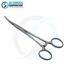 Fórceps ergonómicos para la arteria Cairns, Mango antideslizante de acero alemán para un uso cómodo durante cirugías largas - Product Image 1