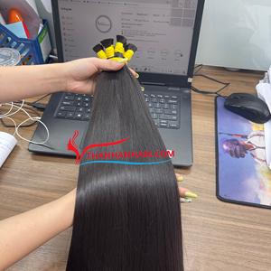 Venta flash Color natural hueso liso a granel 100% cabello crudo vietnamita brillante sedoso y suave gran stock precio al por mayor - Product Image 5