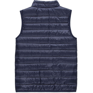 Chaqueta de cuero sin mangas para hombre, novedad, elegante, informal, con cierre de cremallera, calentador de cuerpo, lona personalizable, teñido liso, servicio OEM - Product Image 6