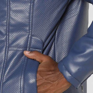 Chaqueta de Cuero para Motocicleta de Manga Larga Hecha a Medida para Hombre, Ropa Deportiva, Chaqueta de Cuero para Motocicleta con el Mejor Diseño para Hombre - Product Image 6