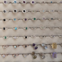 Anillos de Piedras Semipreciosas Naturales, Plata de Ley 925, Rodio, Oro, Certificados por IGI, Joyería Minimalista para Mujer Lista para Bodas, Disponible en Línea