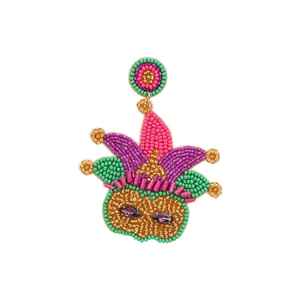 Compre Pendientes Bordados con Cuentas, Elegantes Pendientes Hechos a Mano con Cuentas de Semillas, Joyería Única de Moda, Diseño Creativo - Product Image 4