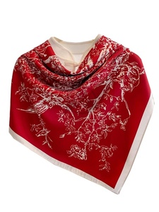 Ton classique Intemporel Charme Foulard En Soie Inspiré Fit Foulard En Soie Déclaration Fait Facile Foulard En Soie Pas Cher Prix Personnalisation - Product Image 2