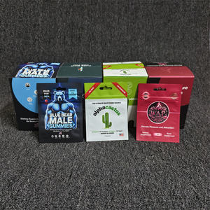 カスタムPremierZENゴールド/PremierZENゴールドマンブリスターペーパーカード性的カプセルピル包装用ディスプレイボックス付き - Product Image 6