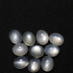 10mm 12mm 14mm naturel gris pierre de lune ovale lisse cabochon en vrac calibré pour la fabrication de bijoux en ligne anneaux pendentif Alibaba 2025 - Product Image 2