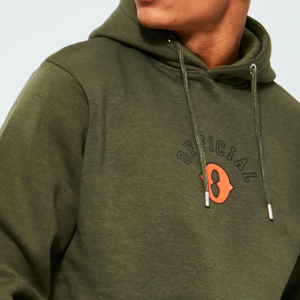 Conjunto de chándal extragrande de algodón pesado para hombre, Sudadera con capucha apilada personalizada, pantalones de chándal sueltos apilados para invierno - Product Image 3