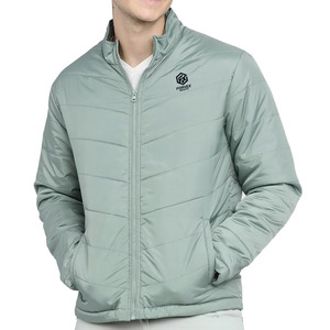 Best Selling <b>Canvas</b> Nylon/Polyester Customizable Front Logo Eco-Friendly Puffer Winter <b>Jacket</b> for <b>Men</b> - Product Image 1