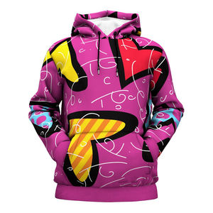 3d Printed Unisex Oversized Breathable Plus Size 100% Polyester Custom Sublimation <b>Hoodies</b> - Product Image 6