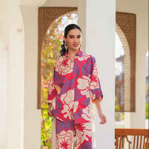 Meilleure qualité Logo personnalisé femmes cousu pur coton travail manuel été porter cordon ensemble pour l'exportation vente à quantité en vrac - Product Image 1