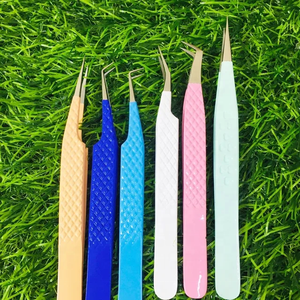 แหนบต่อขนตาแหนบปลายแหลมทำจากสเตนเลสสั่งทำฉลากได้ตามต้องการ - Product Image 4