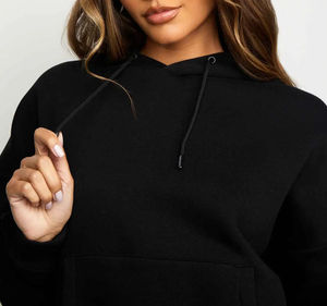 Venta al por mayor OEM pulóver chándal ropa de gimnasio chándal Anti Shrink diseño moderno chándal para mujeres con logotipo de color personalizado - Product Image 2