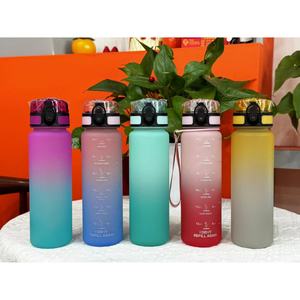 Silverjet Plastic Sports Water <b>Bottle</b> 500ml Leakproof Lid Custom Logo Gym Travel Drinkware - Product Image 3