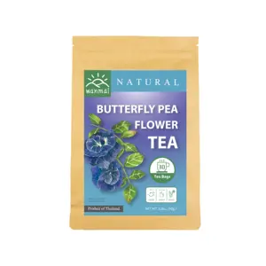 WANMAI29 thé aux pois papillon plante naturelle à base de plantes Gotu Kola/Hydrocotyle Asiatica/extrait de Centella Asiatica