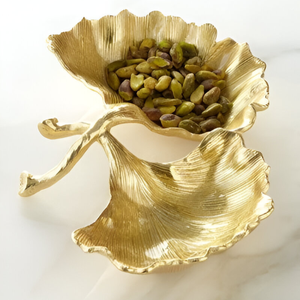 Elegant Gold Metal Serving <b>Tray</b> with Metal Handle Eco-Friendly & Durable Customizable for Home Decor & Special Occasions - Product Image 3