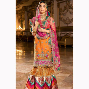 Vestidos de trabajo informales hermosos de Salwar Kameez de seda de marca india y pakistaní de alta calidad, ropa al por mayor - Product Image 1