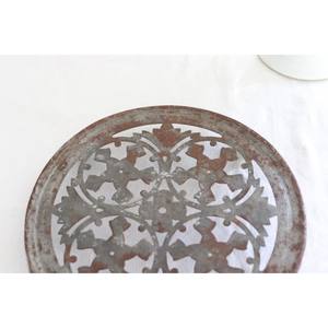 Decorative Antique Teapot Kitchen Cast Iron Metal Pot Round Shape Hot Pad Cast Iron <b>Trivet</b> With Feet - Product Image 3