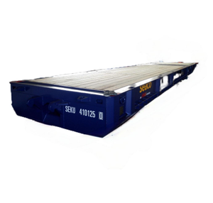 Remolque de Plataforma Rodante de Alta Calidad de 40 pies, Remolque Mafi, Remolque Rodante con Precio Económico en Venta - Product Image 1