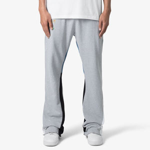 Streetwear de haute qualité pour hommes, pantalon de survêtement, jogging, imprimé sur mesure, pantalon de survêtement en éponge évasé pour hommes, vente en gros 2025 - Product Image 1