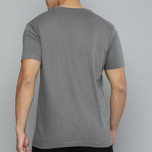 T-shirt à manches courtes de haute qualité 100% coton 210gsm avec logo personnalisé, vêtements de travail, publicité, t-shirts pour hommes, tissu tricoté - Product Image 4