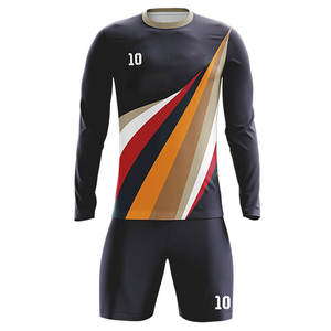 Meilleure conception d'uniforme de football personnalisé vêtements de sport 100% Polyester matériel ensemble d'uniformes de football personnalisés - Product Image 5