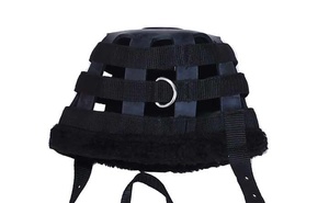 Bozal de caballo de pastoreo Premium con correas acolchadas ajustables Diseño ligero y transpirable para uso diario - Product Image 2