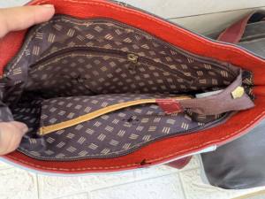 Femmes grande taille cuir recyclé multicolore 2025 haute qualité sac à main élégant en cuir véritable sac à bandoulière pour les femmes - Product Image 6