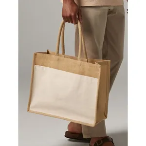 Sac fourre-tout en coton naturel, sac de shopping promotionnel durable avec un excellent potentiel de merchandising - Product Image 1