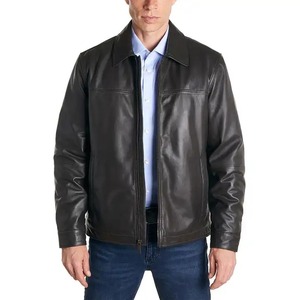 Top Selling <b>Men</b> Stylish <b>Leather</b> <b>Jacket</b> Different Colors Available In Best Price <b>Leather</b> <b>Men</b> <b>Jacket</b> High Quality - Product Image 3