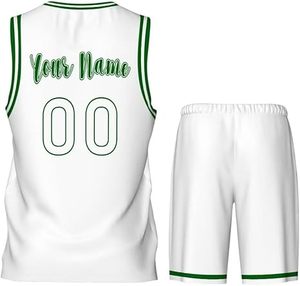 Uniforme de basket-ball léger, respirant, grande taille, couleur personnalisée, haute qualité, pour hommes adultes - Product Image 1