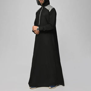 Con capucha Thobe / Thawb hombres último diseño Thobe hecho a medida hombres Jubbah Elegante ropa musulmana Thobes árabe alta calidad hombres jubah - Product Image 4