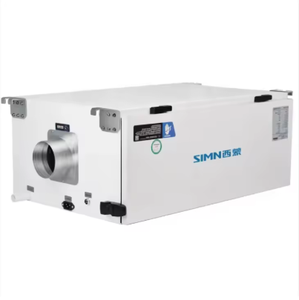 Whole-House Ducted-Desiccant Electric Ventilation-Air-<b>Dehumidifier</b> with Metal Construction and Air Purification - Product Image 2