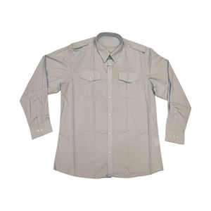 Nueva llegada personalizar hombres moda camisa verano casual color sólido manga larga camisa para hombres vacaciones - Product Image 1